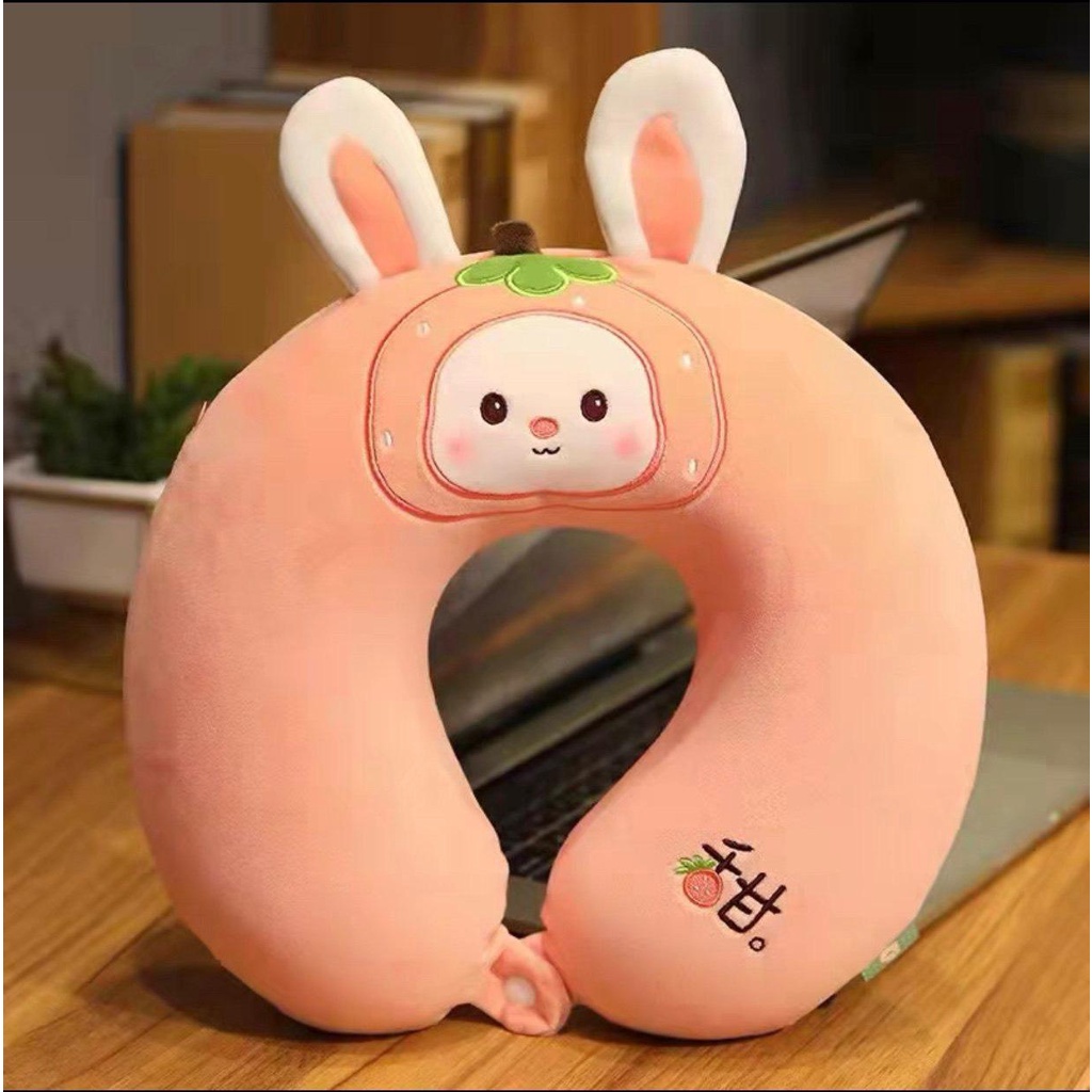 Gối Cổ Tựa Đầu ô tô Chữ U Chữ C Gối Văn Phòng Hoặc kê cổ Đi Tàu Xe Xe Hơi Máy Bay Du Lịch
