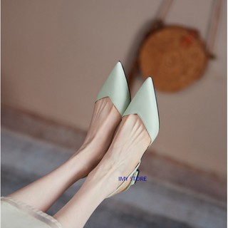 [ORDER] GIÀY CAO GÓT NỮ MŨI NHỌN CHẤT DA MỀM