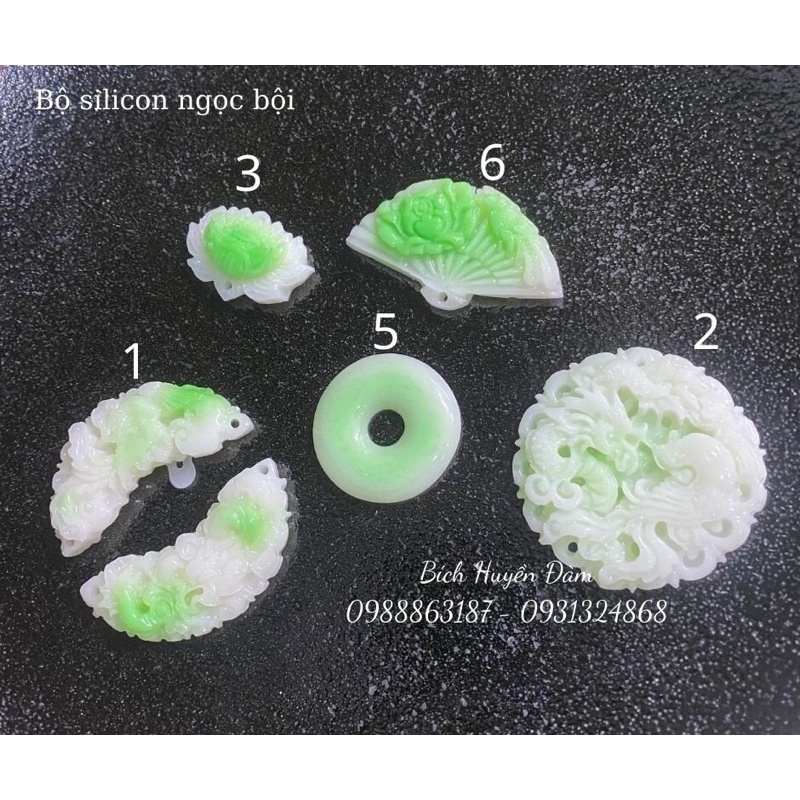 Khuôn silicon ngọc bội
