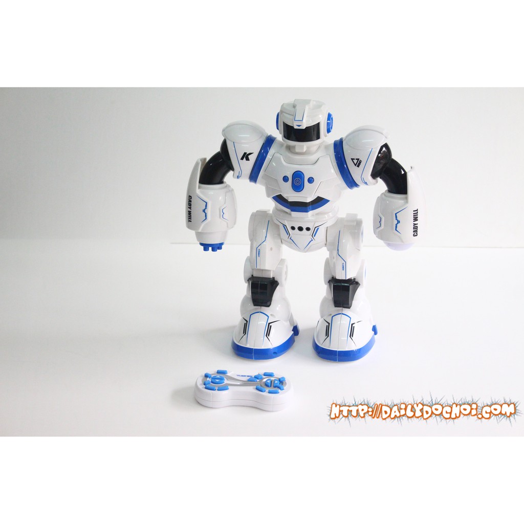 Đồ chơi robot điều khiển thông minh cảm ứng ca hát nhảy múa bắn tên chính hãng JJRC YIDAJIA