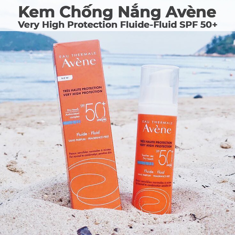 Kem chống nắng Avene Dry Touch Fluide SPF50+ 50ml