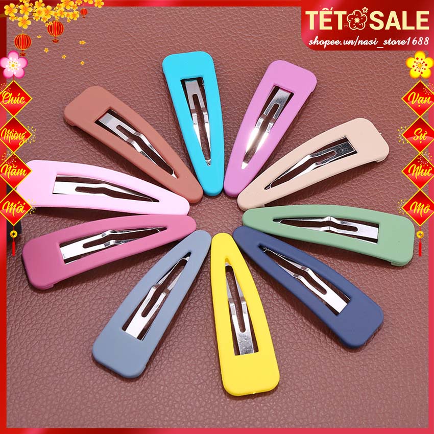 Kẹp tóc Hàn Quốc KM51 - Set 5 kẹp tóc mái xinh xắn dễ thương - NASI Store