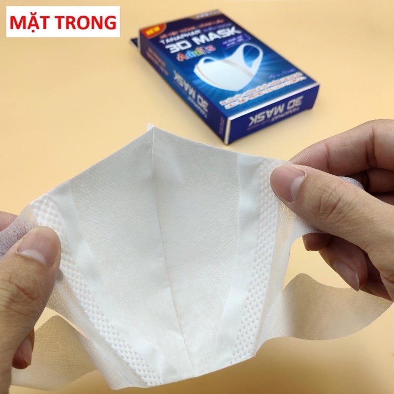 Khẩu Trang 3D MASK Kids TÂN Á Tiệt Trùng Cho Bé (Hộp 10 Cái)
