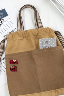 Balo Rút phối màu - May’s Tote Bag