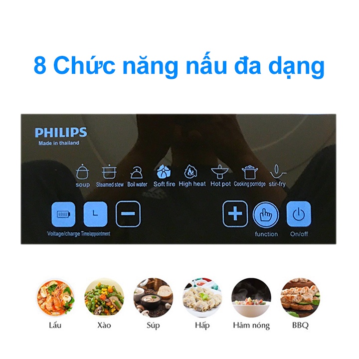 Bếp Điện Từ Mặt Kính Cảm Ứng Chịu Lực - Tiết Kiệm Điện Năng, An Toàn Khi Sử Dụng, 1 Đổi 1 Trong 7 Ngày, BH 12 Tháng