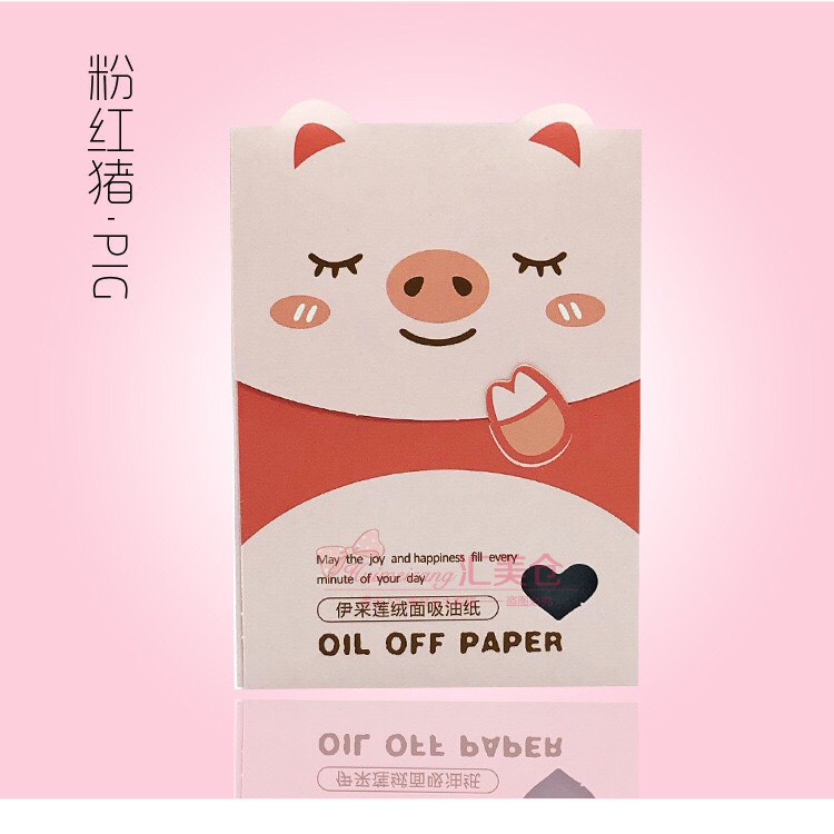 Giấy Thấm Dầu Tiện Dụng Than Hoạt Tính 80 Tờ Oil Off Paper OP24 | BigBuy360 - bigbuy360.vn