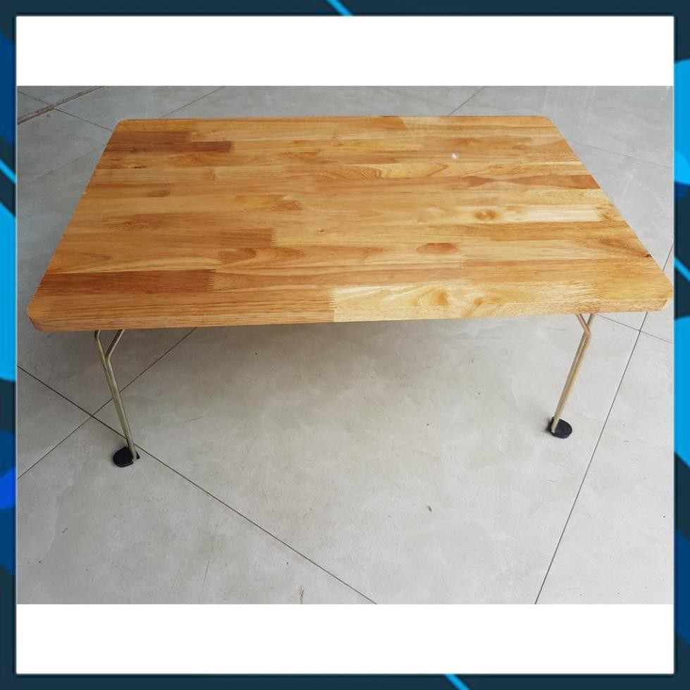 free ship Bàn gấp gỗ thịt Gỗ cao su kích thước 40*60