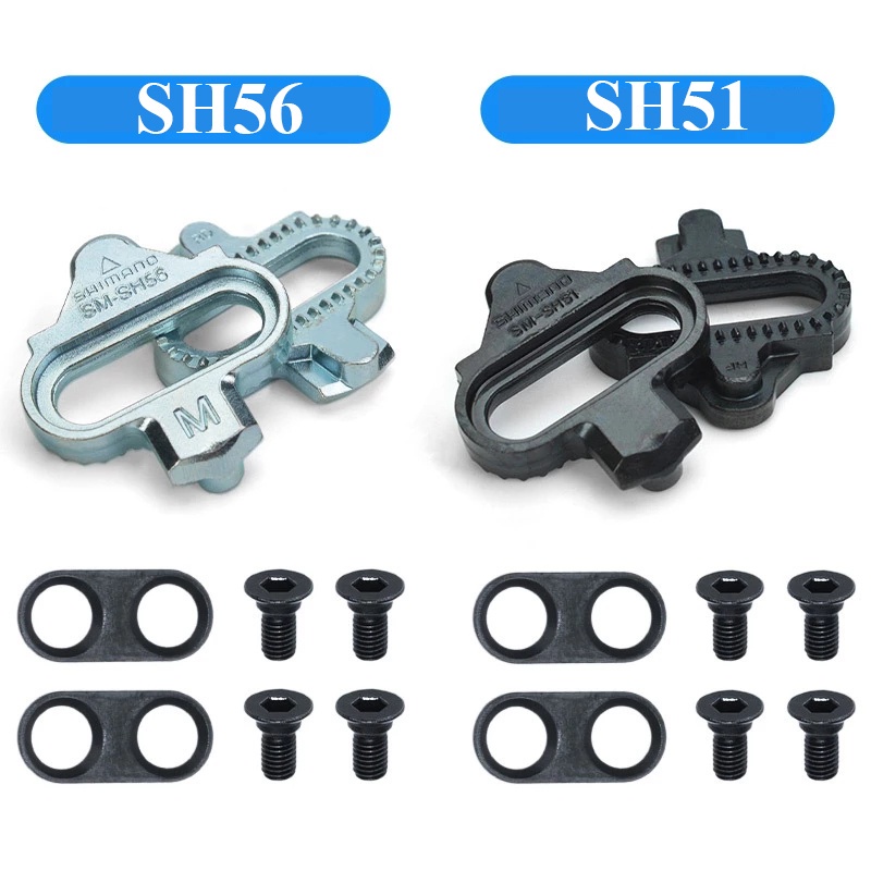 Shimano sh51 sh56 cleat xe đạp leo núi làm sạch giày mtb nhẹ làm sạch các bộ phận đi xe đạp