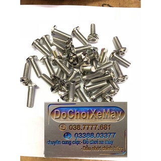 Ốc salaya 8li20 8li25 dù phay chuẩn inox 304 , ốc đĩa salaya 8li . dochoixemayshop