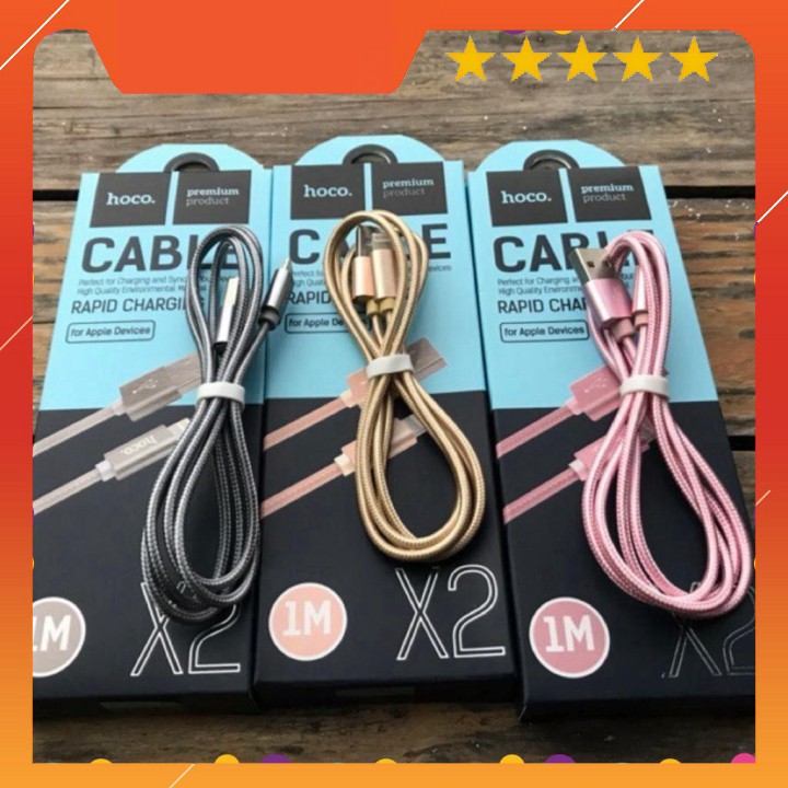 Xả kho -   CÁP LIGHTING HOCO X2 - 1M