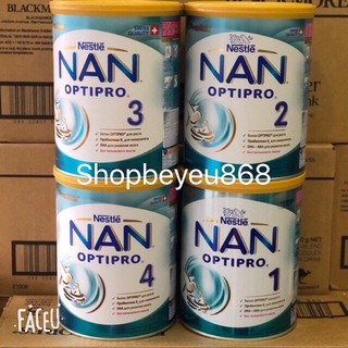 Sữa Nan Nga 800g đủ số 1.2.3.4 mẫu mới date 2022