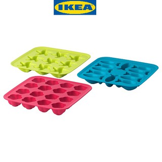 Khay làm đá cao su hình ngộ nghĩnh PLASTIS - IKEA