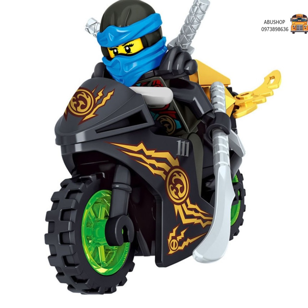 LEGO NINJA xe mô tô - Đồ chơi mô tô ninja A58