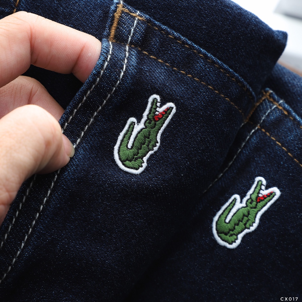 Quần jean dài LCT Việt Nam Xuất Khẩu, chất vải indigo chân xanh xịn CX017