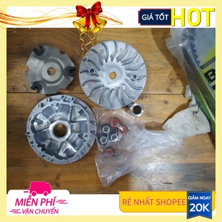 bộ côn trước SH VIỆT 125 150 (ly hợp cho shvn, cánh quạt, chén bi, con lăn, trục, kẹp trượt nồi