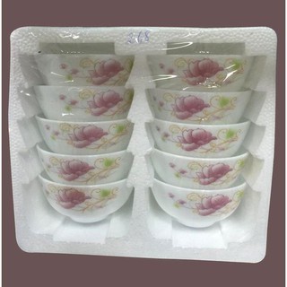 [FREE SHIP- SALE KHÔ MÁU] set 10 bát sứ ngọc ăn cơm