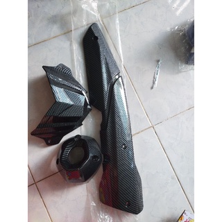 Combo 3 sản phẩm mão + ốp + chụp pô cho ex 155