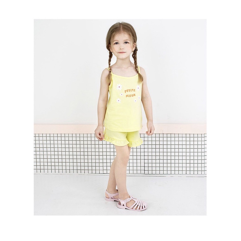 Bộ 2 dây cotton hình hoa 2 màu