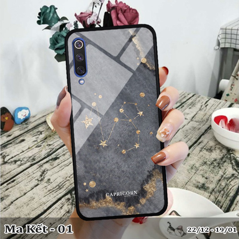 Ốp lưng kính 3D Xiaomi Mi 9 SE- cung hoàng đạo