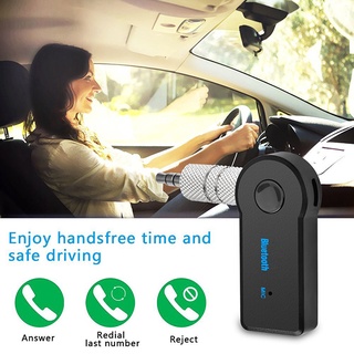 ECVN Wireless Bluetooth 5.0 Receiver Transmitter Adapter 3.5mm Jack Car Music Audio