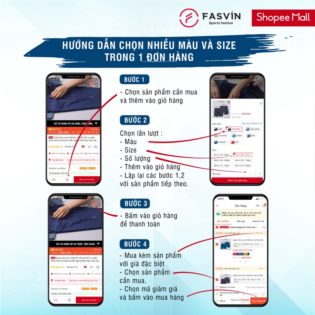 Áo Polo Thể Thao Nam FASVIN PL20248.HN Chất Vải Coolmax thoáng mát phom dáng trẻ trung năng động hàng nhà máy kỹ đẹp