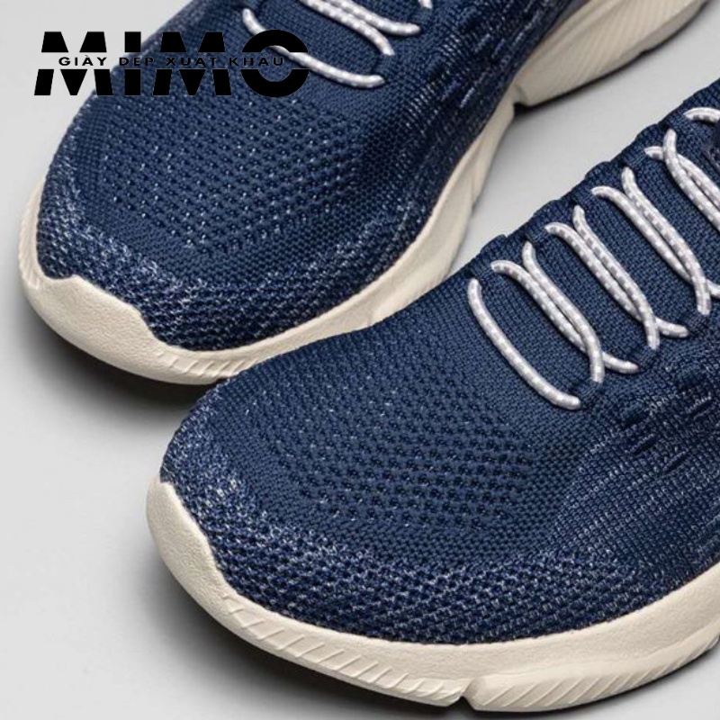 Skechers navy, giày thể thao nam siêu êm mềm nhẹ, bền đẹp, thoáng khí, không hôi chân