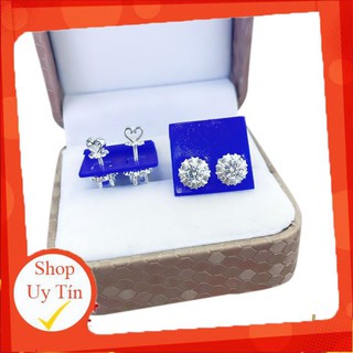 ❤️FREESHIP ❤️ Bông Đích Vặn Bạc 925 - Bông Đích Vặn Bạc Bông Tai Thời Trang Cho Nữ