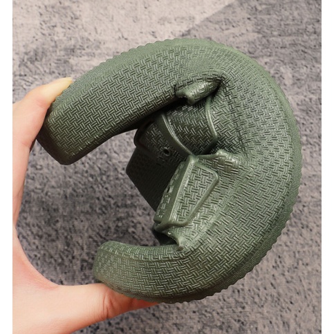 DÉP SIÊU NHẸ NAM 2 QUAI GIẢ KHÓA SIÊU MỀM CAO 3CM