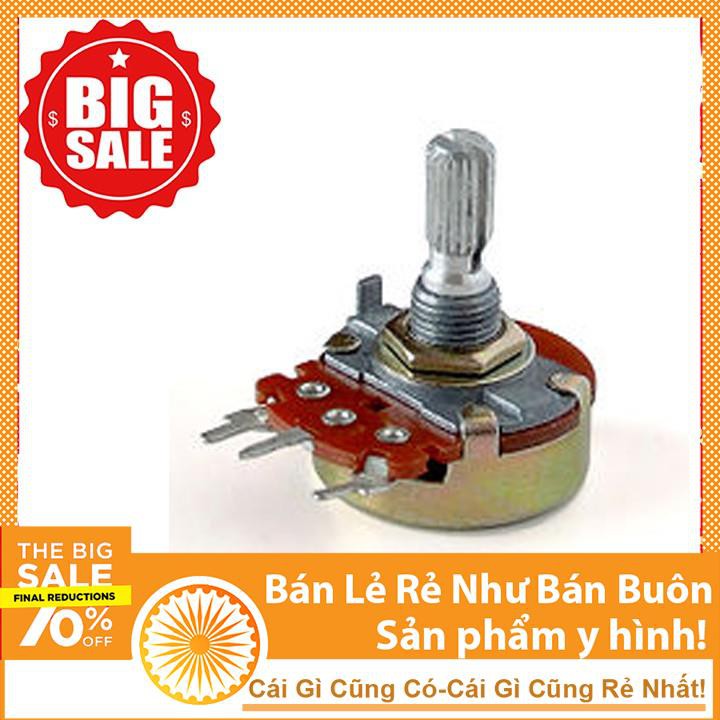 10 cái chiết áp ampli 3 chân 1 hàng các loại