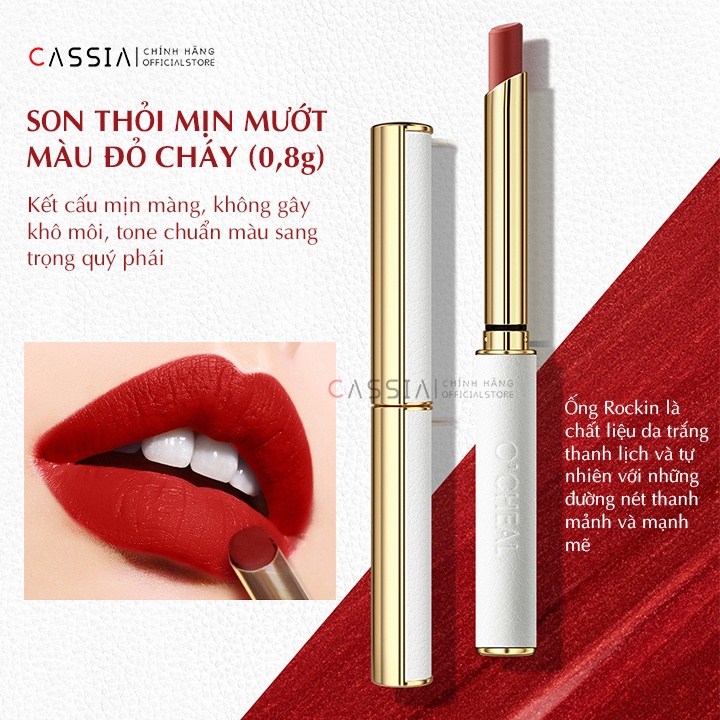Bộ trang điểm nội địa trung hộp quà tặng màu trắng sang trọng 6 món, bộ makeup đầy đủ siêu đẹp OCHEAL