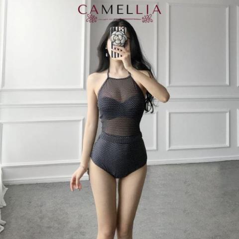 (Việt Nam) Bộ bơi đi tắm biển nữ Bikini 1 mảnh (Set 2 Đồ Áo liền và quần lót) Windca I Trang Miu Gym Đẹp