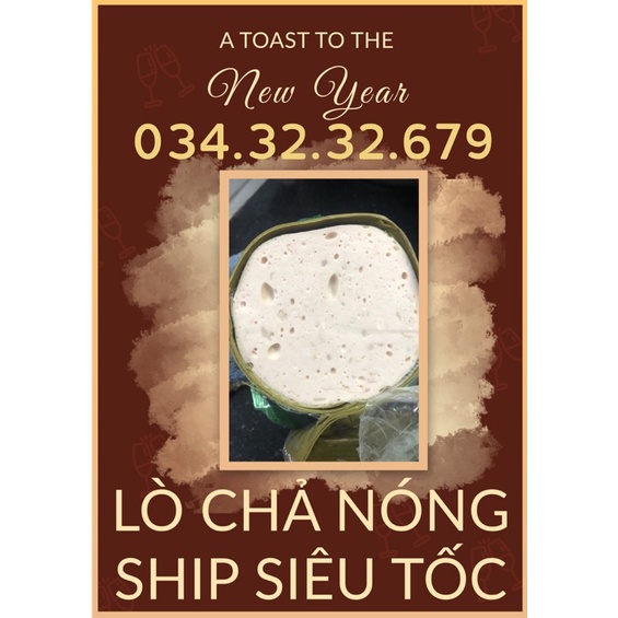CHẢ LỤA GÂN đòn 500gr
