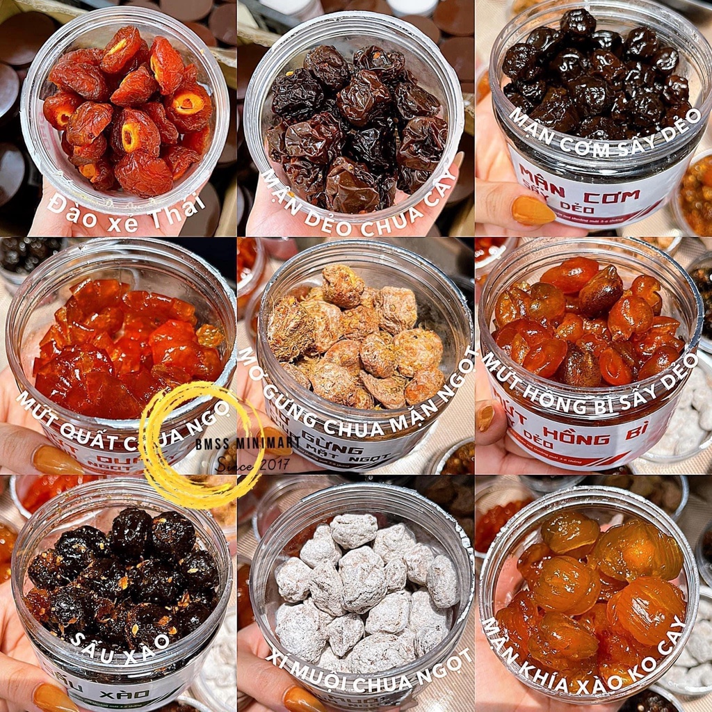Ô MAI PHỐ CỔ - 200g MUA 3 GIAM 15K 14 loại chọn vị siêu ngon - Đặc sản Hà Nội