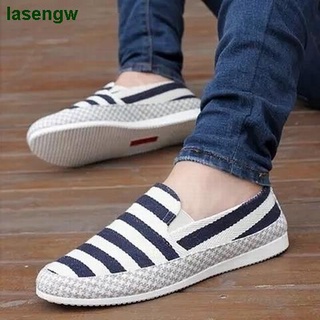 Giày lười vải canvas phong cách hàn quốc thời trang cho nam