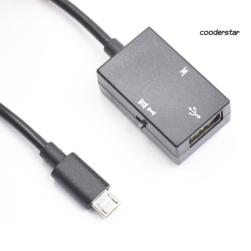 COOD-st OTG Connector Micro USB Charging Hub Cable Adapter for Mobile Phone Tablet PC