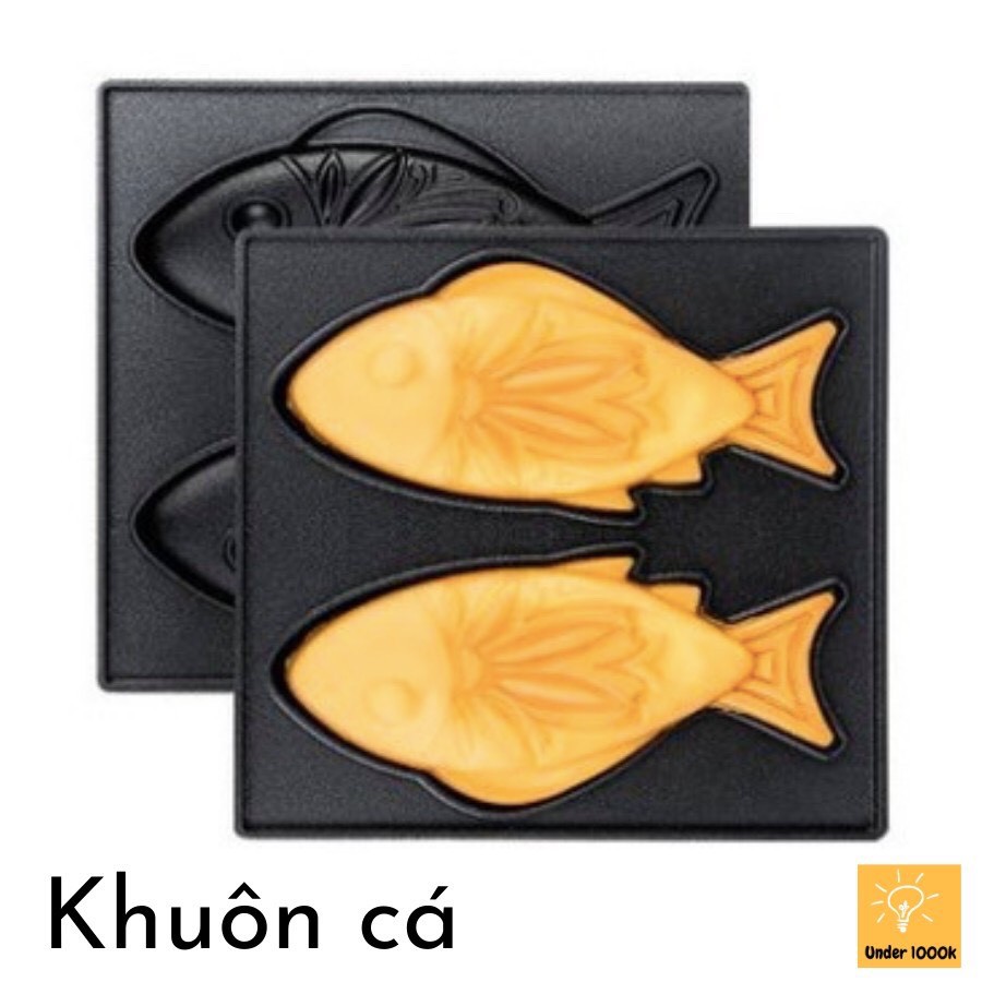 TORSOM Máy làm bánh sandwich waffle 2in1, chế biến đồ ăn nhanh cao cấp