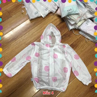 Áo Chống Nắng Cho Bé ❤️ FREESHIP ❤️ Giảm 10K Nhập [QUANAOTREEM] Áo Chống Nắng Liền Mũ Ngăn Tia UV Cho Bé Yêu
