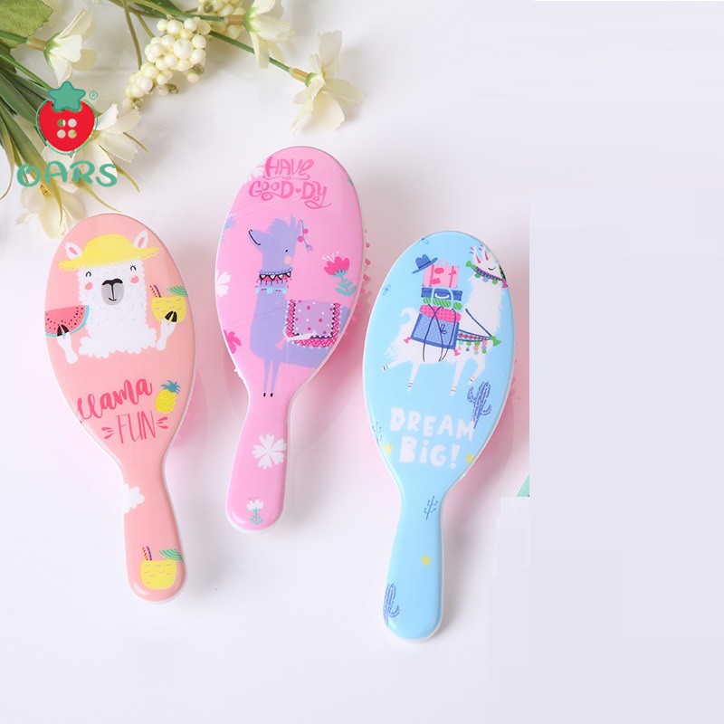Lược chải tóc cho bé gái đệm túi khí chống tĩnh điện