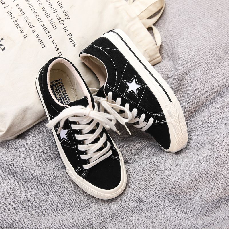 Giày thể thao ulzzang One Star Black