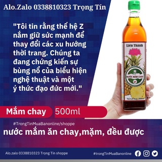 Nước mắm ăn chay liên thành 500ml