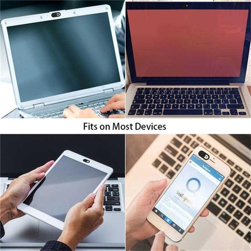 SUENIN Set 1 / 3 Miếng Dán Webcam Cho Laptop / Máy Tính Bảng / Điện Thoại Bằng Kim Loại