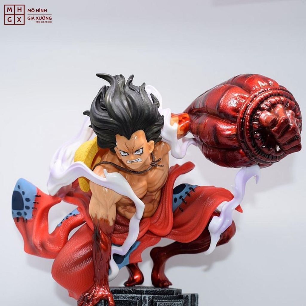 Mô hình One Piece Luffy gear 4  snake man Cao 31cm hàng cao cấp siêu đẹp  , figure mô hình anmie one piece luffy