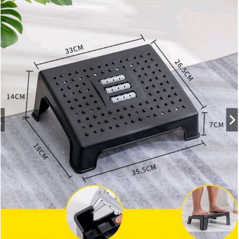 Combo 2 Ghế Gác Chân Công Thái Học Ghế Kê Chân Văn Phòng Bản Tiêu chuẩn Bản Cao Cấp