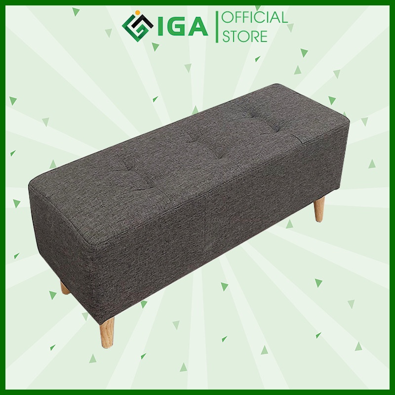 Ghế sofa giá trẻ, ghế đôn gỗ IGEA- GC10