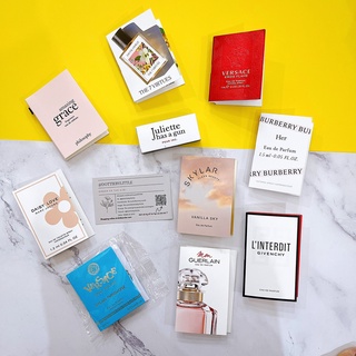 [mùi ngẫu nhiên] Set 10 vial nước hoa các mùi