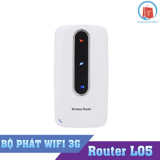  [Siêu rẻ] Bộ Phát Wifi 3G/4G Router L05 _ Kết Hợp Chức Năng Sạc Dự Phòng