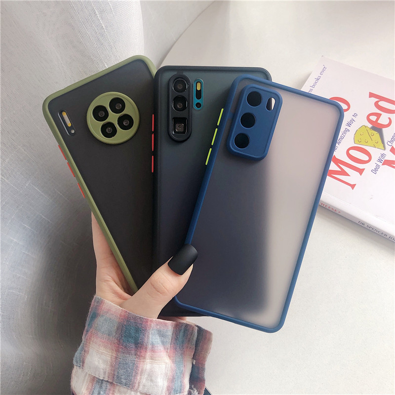 Ống kính máy ảnh Đầy Đủ Mờ Mờ Bảo Vệ Cho Samsung Galaxy S23 S22 S21 S20 Ultra S22 S21 S20 Plus Tương Phản Màu Sắc Mềm Bên Silicone Trường Hợp Điện Thoại