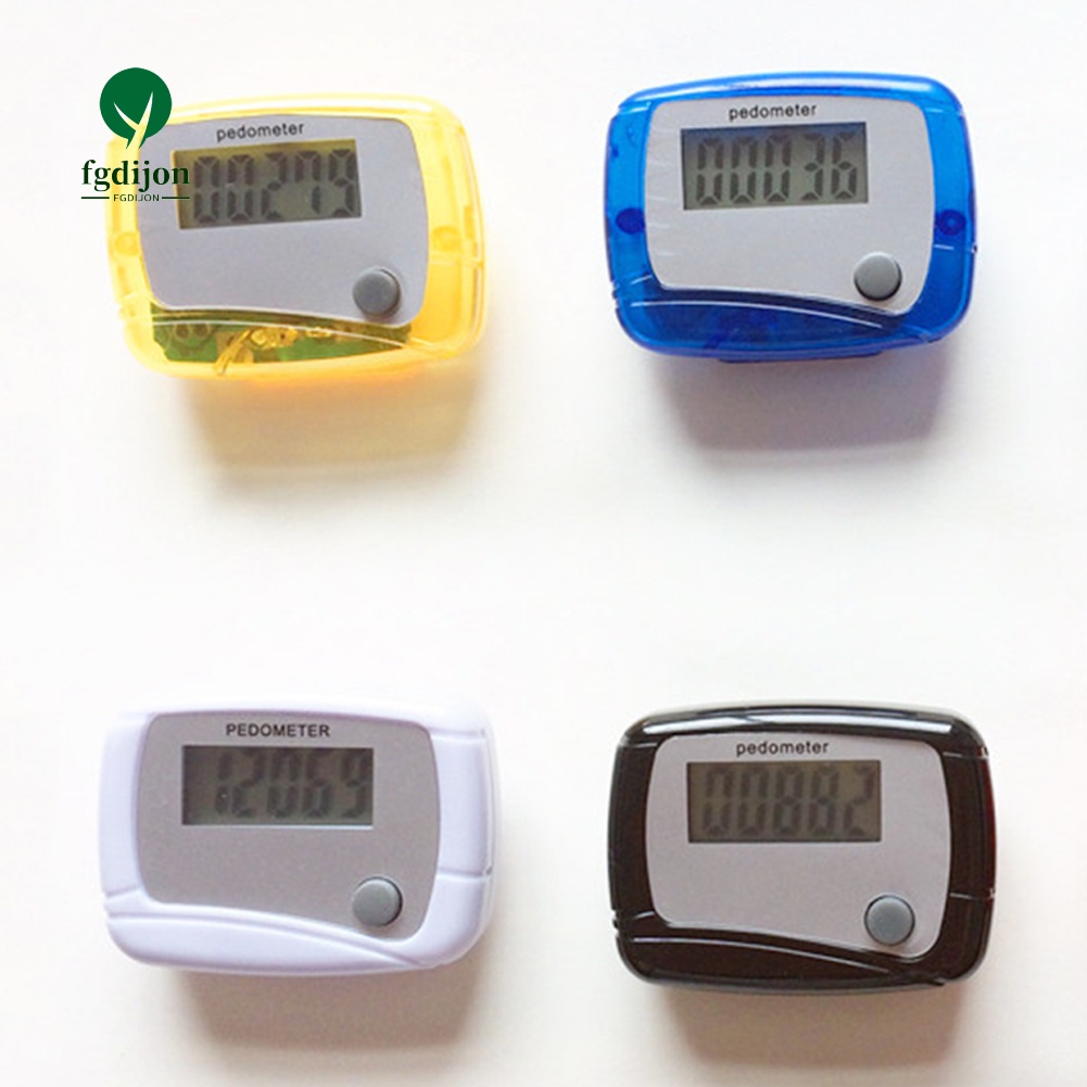 Đồng Hồ Đếm Bước Mini Màn Hình LCD Kỹ Thuật Số LCD