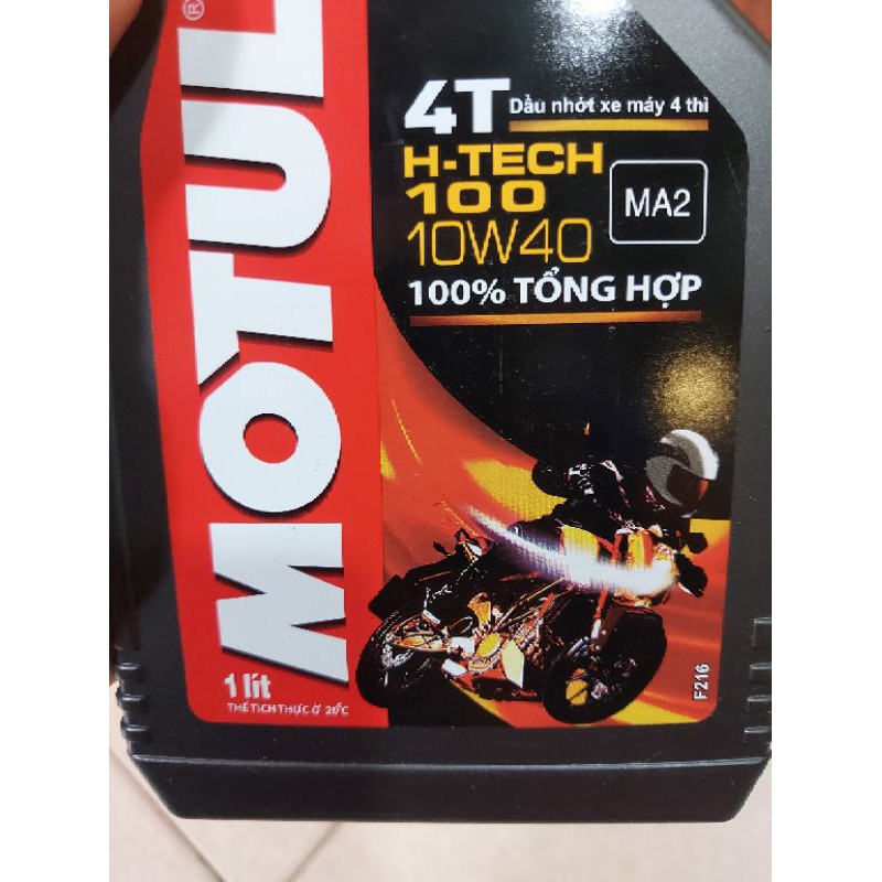 ( Dầu nhớt chính hãng ) Nhớt tổng hợp Motul Htech 10W40