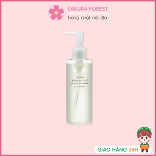 Dầu tẩy trang Muji Cleansing Oil cho da nhạy cảm 400ml Nhật Bản
